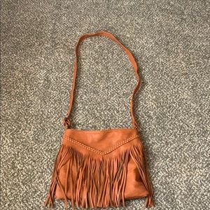 Fringe purse